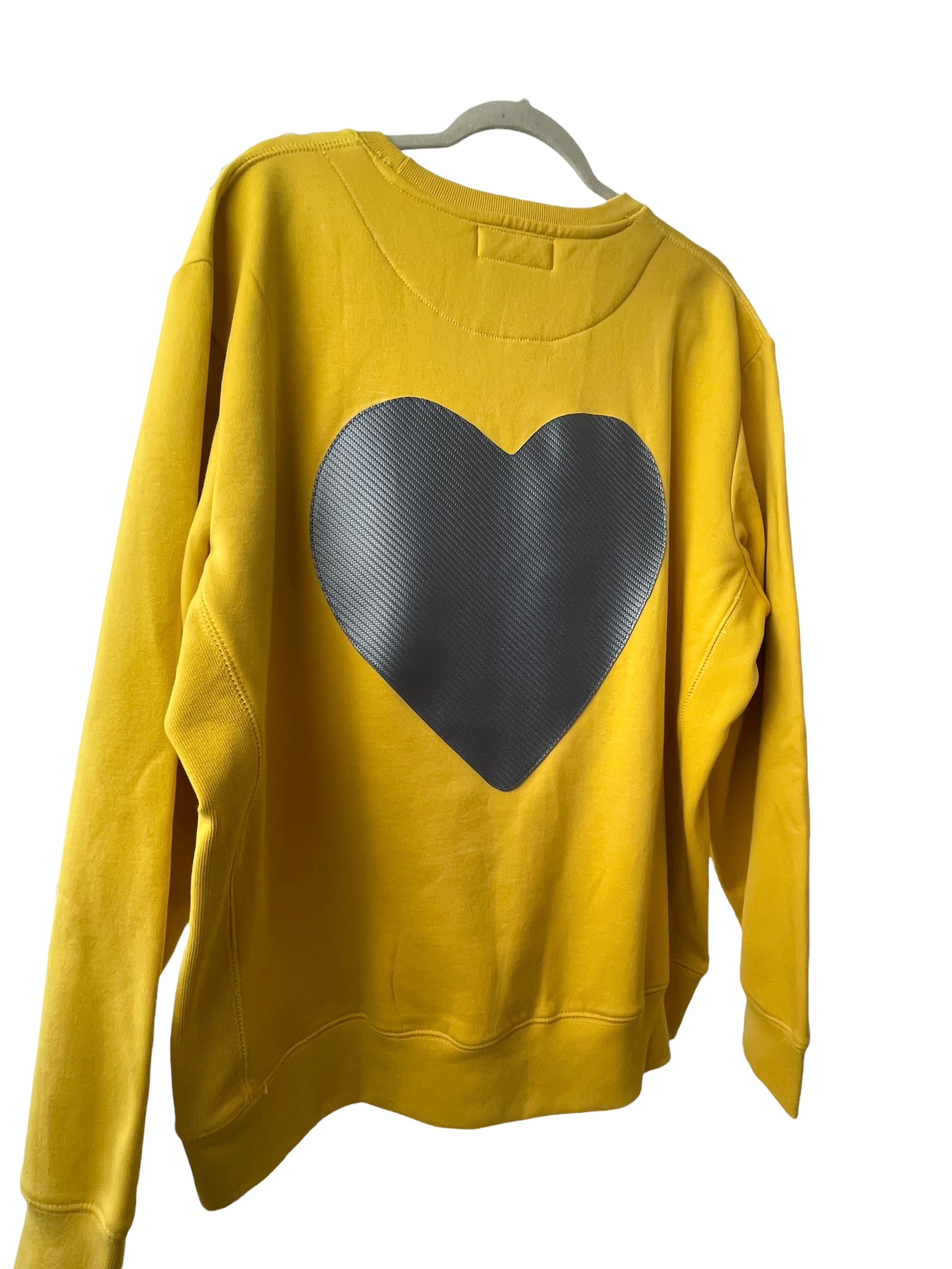 LOVE Sweatshirt Yellow and Gray