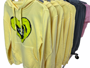 LOVE WINS Unisex Yellow Hoodie