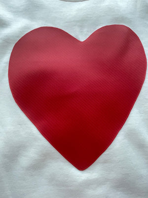 LOVE Sweatshirt - White / Red Logo