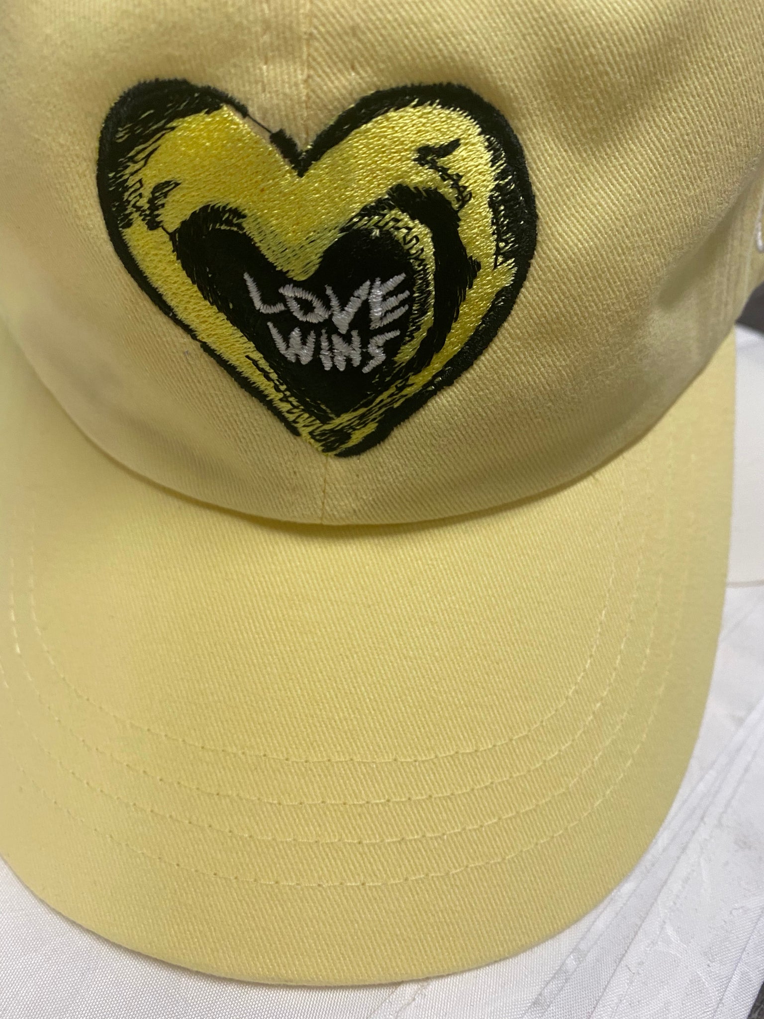 Love Wins Caps- Yellow