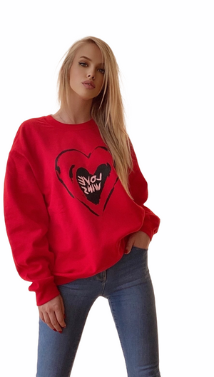 LOVE WINS Red Sweatshirt